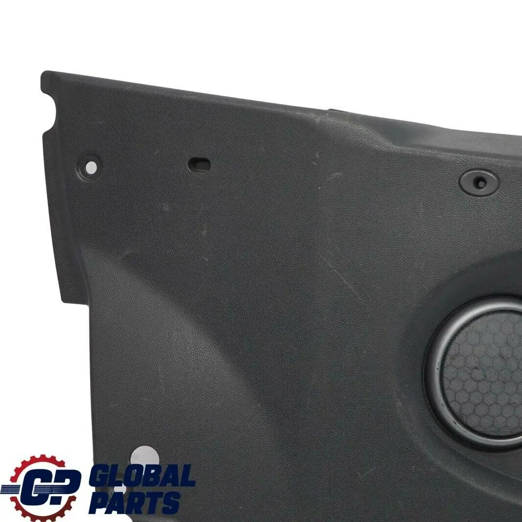 Left N/S Lateral Trim Side Panel Panther Black to BMW Mini Cabrio R52 Rear with Part number 6968589 BMW Mini Cabrio R52 Rear Left N/S Lateral Trim Side Panel Panther Black - SKU 6968589 - Part number 6968589