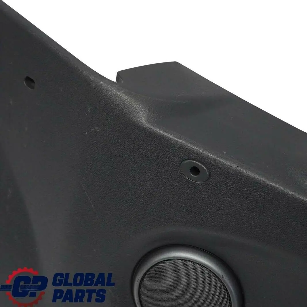 Left N/S Lateral Trim Side Panel Panther Black to BMW Mini Cabrio R52 Rear with Part number 6968589 BMW Mini Cabrio R52 Rear Left N/S Lateral Trim Side Panel Panther Black - SKU 6968589 - Part number 6968589