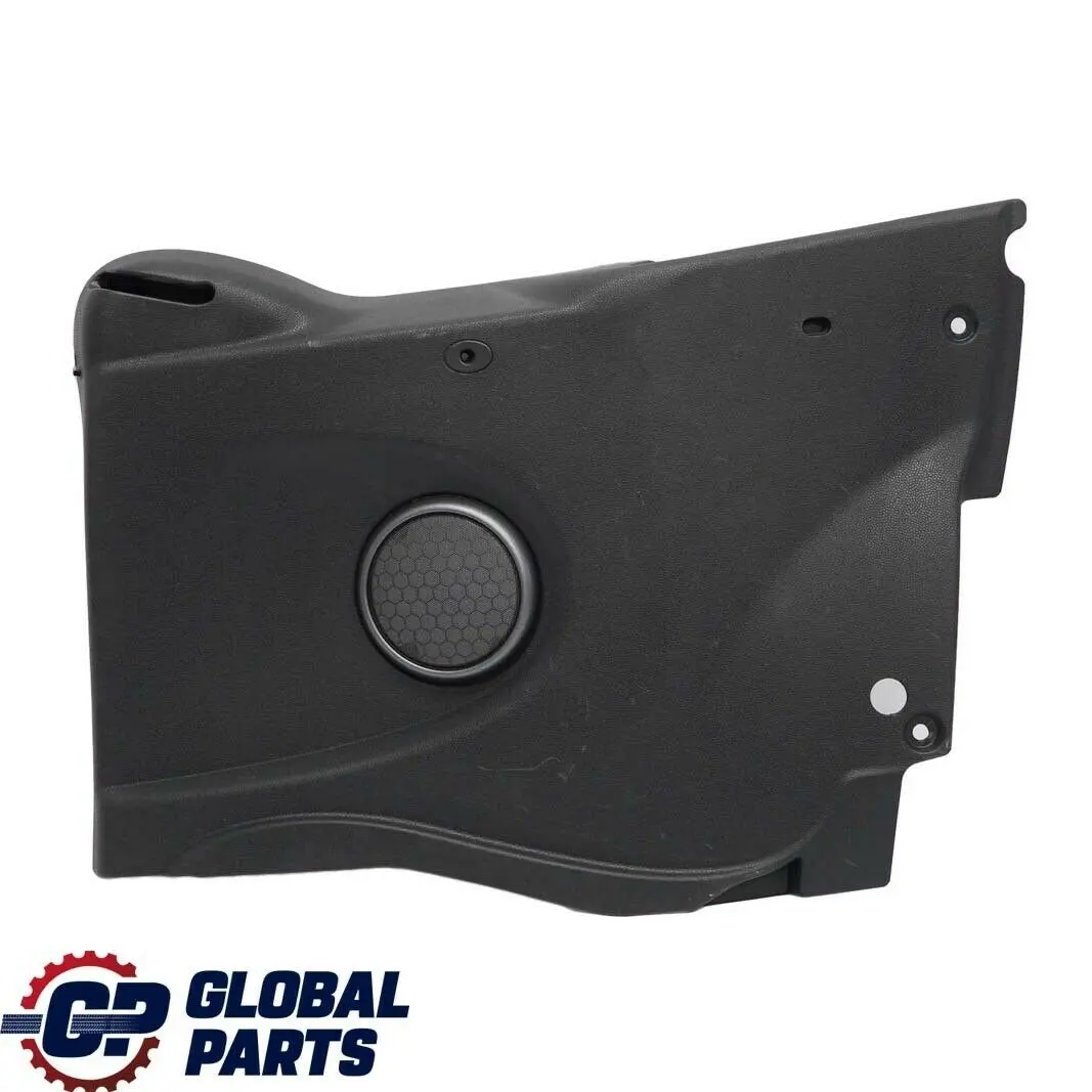 Right O/S Lateral Trim Side Panel Panther Black to Mini Cabrio R52 Rear with Part number 6968590 Mini Cabrio R52 Rear Right O/S Lateral Trim Side Panel Panther Black - SKU 6968590 - Part number 6968590