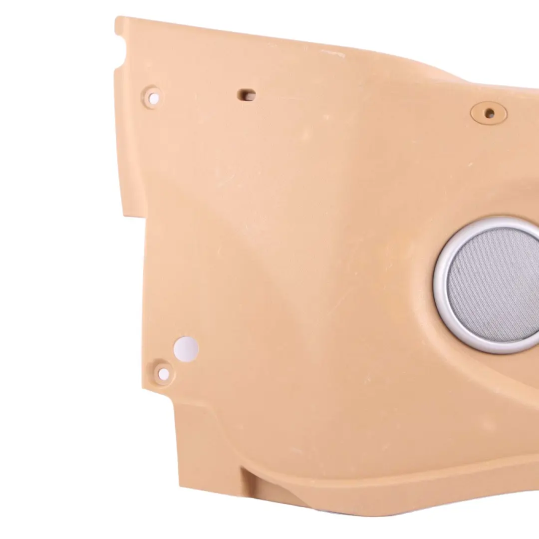 Side Panel Rear Left N/S Lateral Trim Cover Cordoba Beige to Mini Cabrio R52 with Part number 6968591 Mini Cabrio R52 Side Panel Rear Left N/S Lateral Trim Cover Cordoba Beige - SKU 6968591 - Part number 6968591