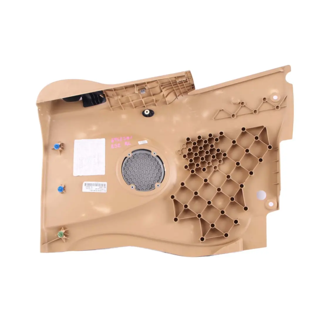 Side Panel Rear Left N/S Lateral Trim Cover Cordoba Beige to Mini Cabrio R52 with Part number 6968591 Mini Cabrio R52 Side Panel Rear Left N/S Lateral Trim Cover Cordoba Beige - SKU 6968591 - Part number 6968591