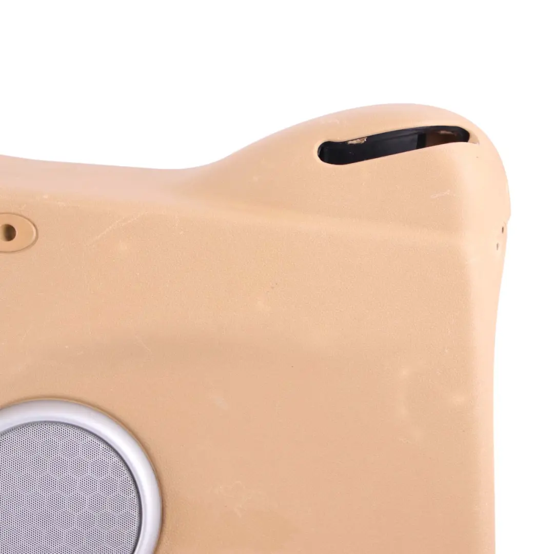 Side Panel Rear Left N/S Lateral Trim Cover Cordoba Beige to Mini Cabrio R52 with Part number 6968591 Mini Cabrio R52 Side Panel Rear Left N/S Lateral Trim Cover Cordoba Beige - SKU 6968591 - Part number 6968591