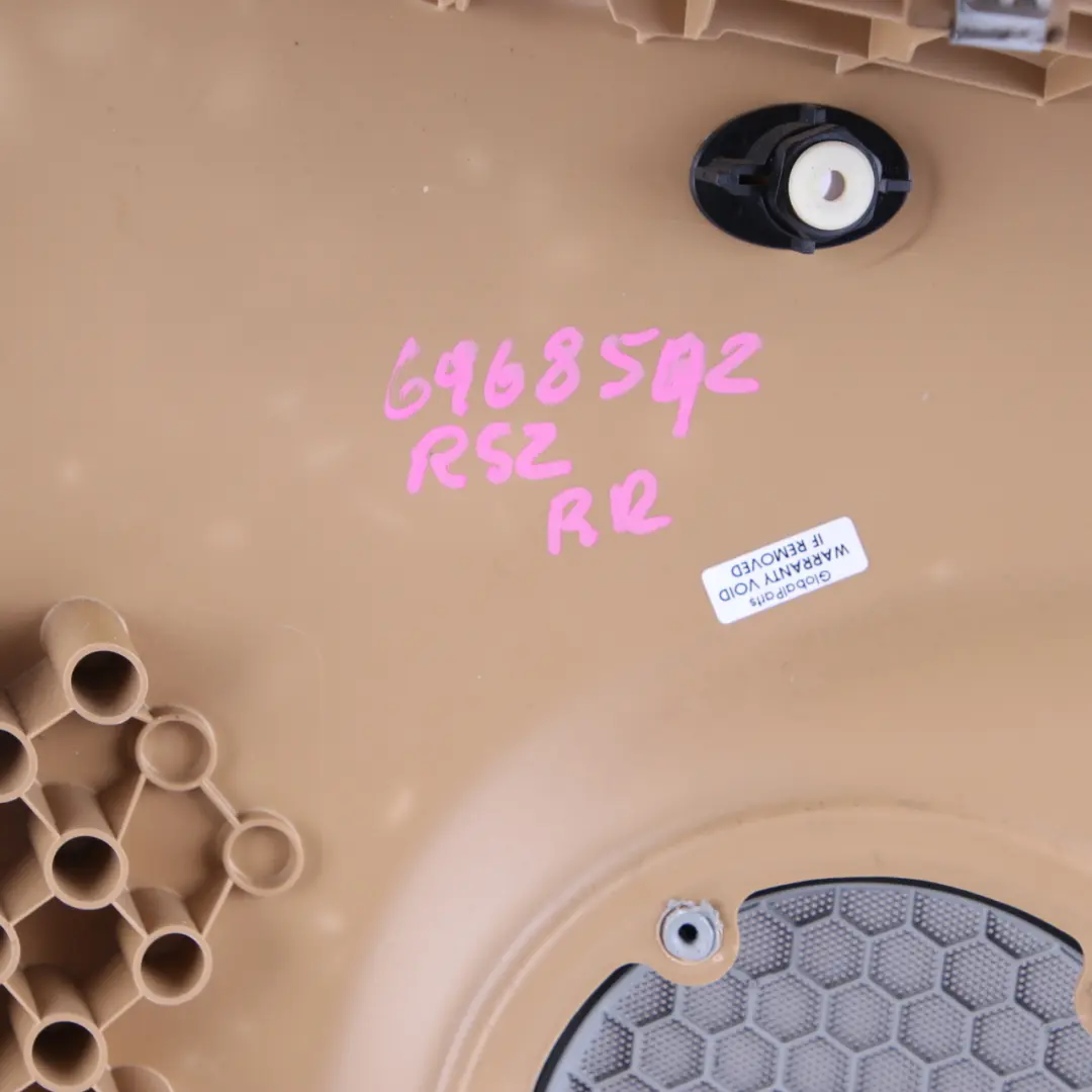 Side Panel Rear Right O/S Lateral Trim Cordoba Beige to Mini Cabrio R52 with Part number 6968592 Mini Cabrio R52 Side Panel Rear Right O/S Lateral Trim Cordoba Beige - SKU 6968592 - Part number 6968592