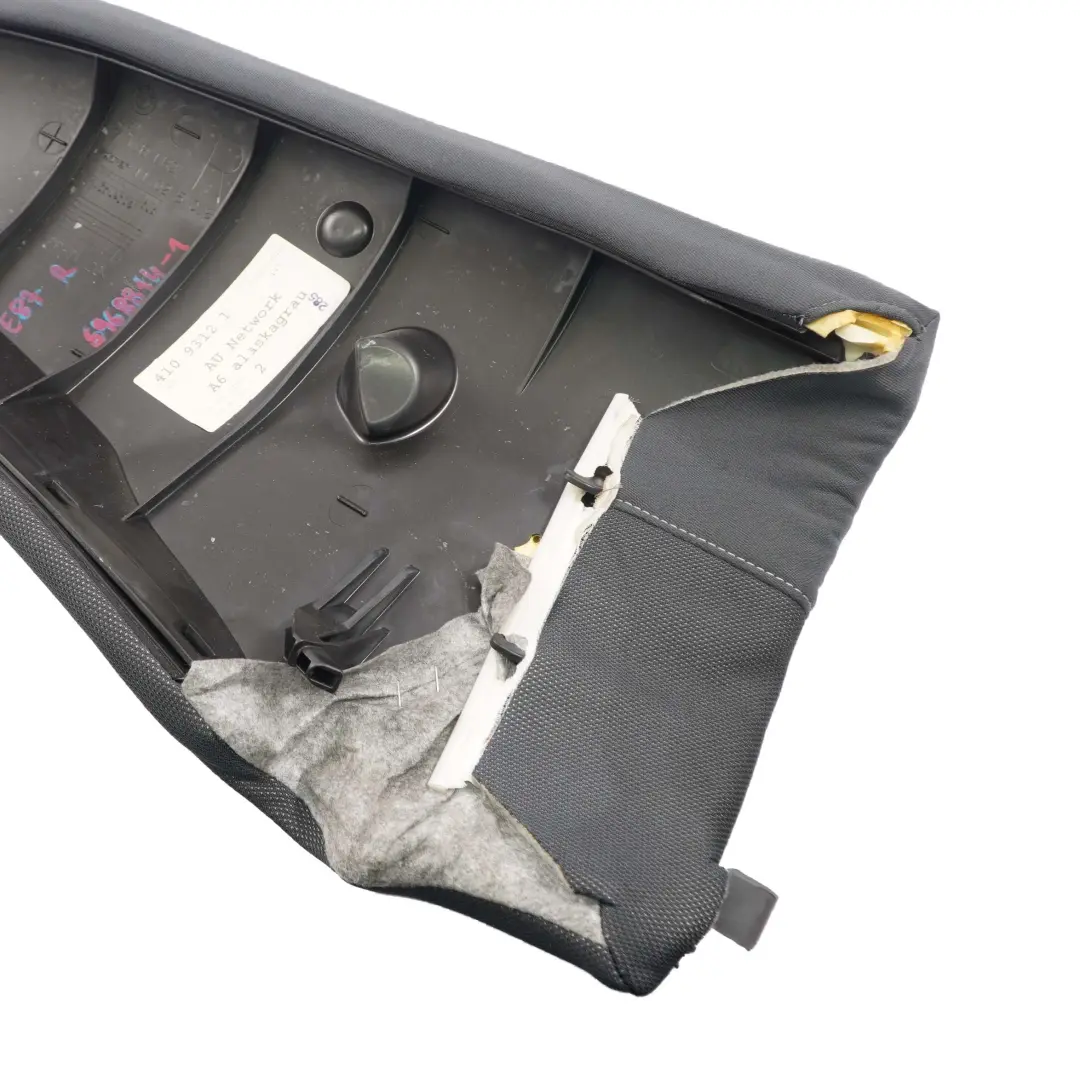 Finition de l'angle du siege arriere droit en tissu gris Network pour BMW E87 à propos du numéro de pièce 6968814 BMW E87 Finition de l'angle du siege arriere droit en tissu gris Network - SKU 6968814-1 - Numéro de pièce 6968814