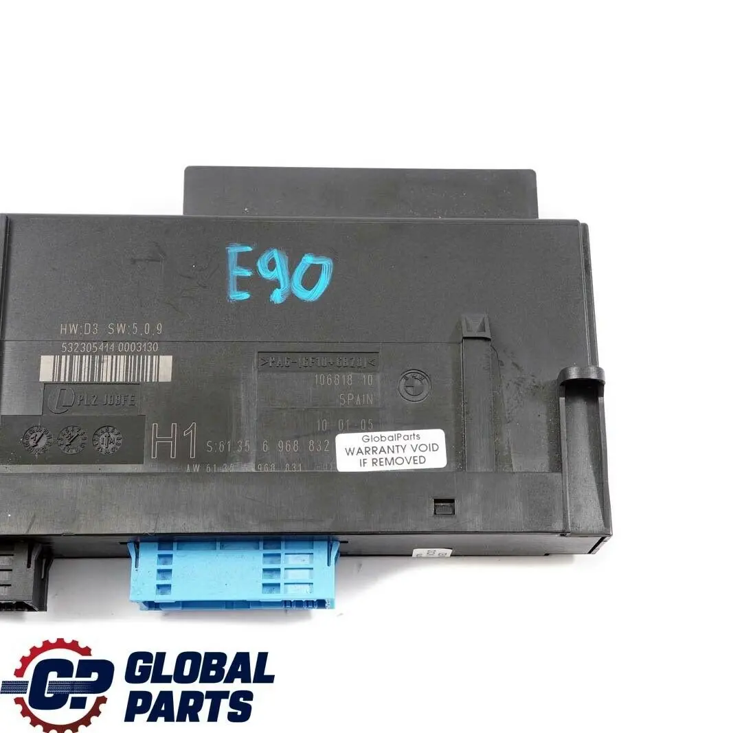 ECU Moduł Sterownik Komfortu H1 do BMW E90 o numerze 6968832 BMW E90 ECU Moduł Sterownik Komfortu H1 - SKU 6968832 - Numer Części 6968832