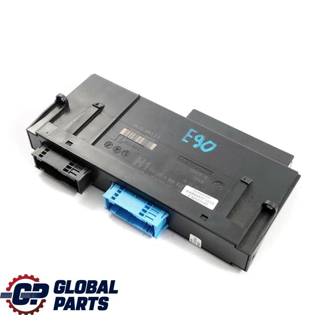 ECU Body Control Module H1 PL2 JBBFE Junction Box to BMW E90 with Part number 6968832 BMW E90 ECU Body Control Module H1 PL2 JBBFE Junction Box - SKU 6968832 - Part number 6968832