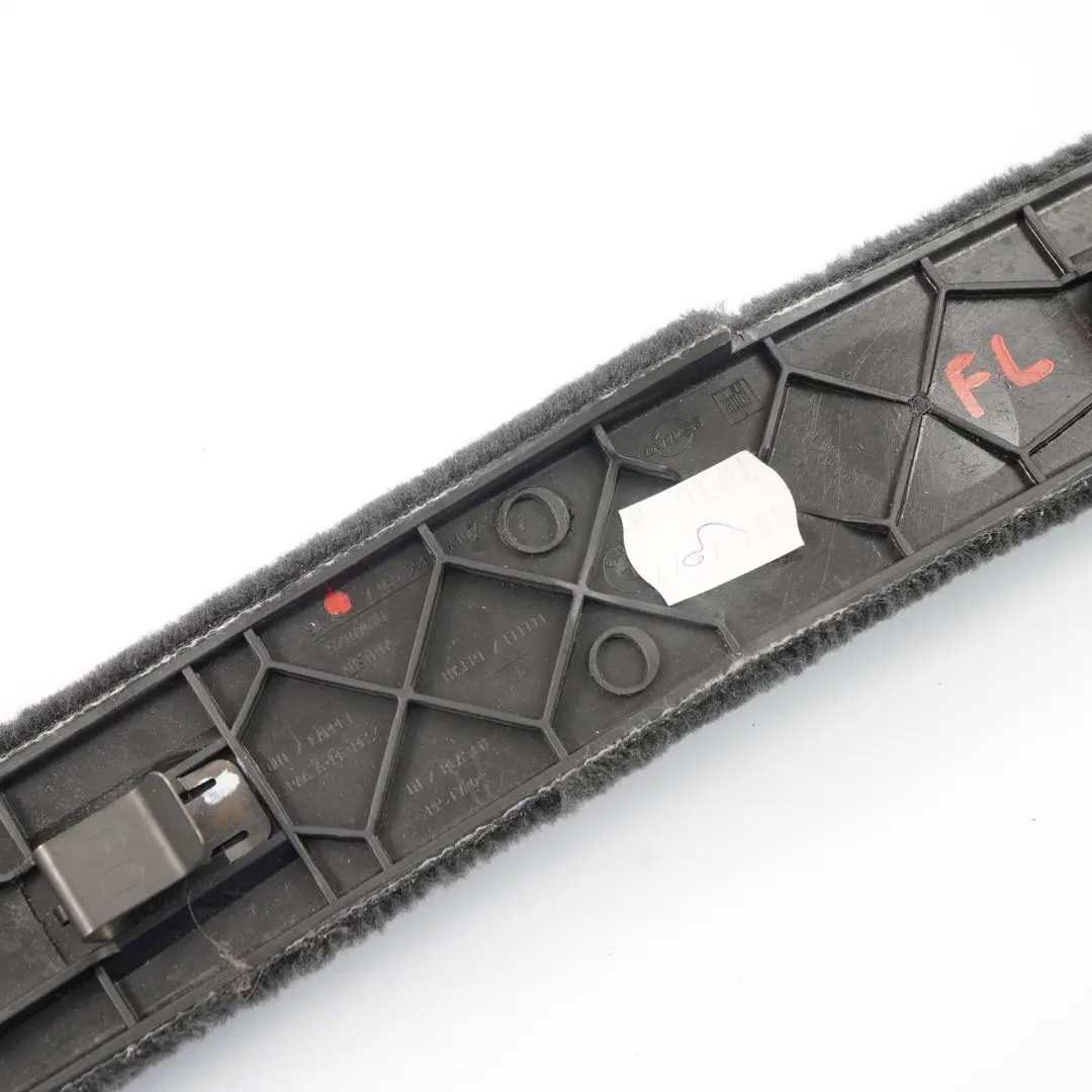 Panel Delantero Izquierdo Antracita Embellecedor Consola para BMW E60 E61 LCI con número de pieza 6968937 BMW E60 E61 LCI Panel Delantero Izquierdo Antracita Embellecedor Consola - SKU 6968937 - Número de pieza 6968937