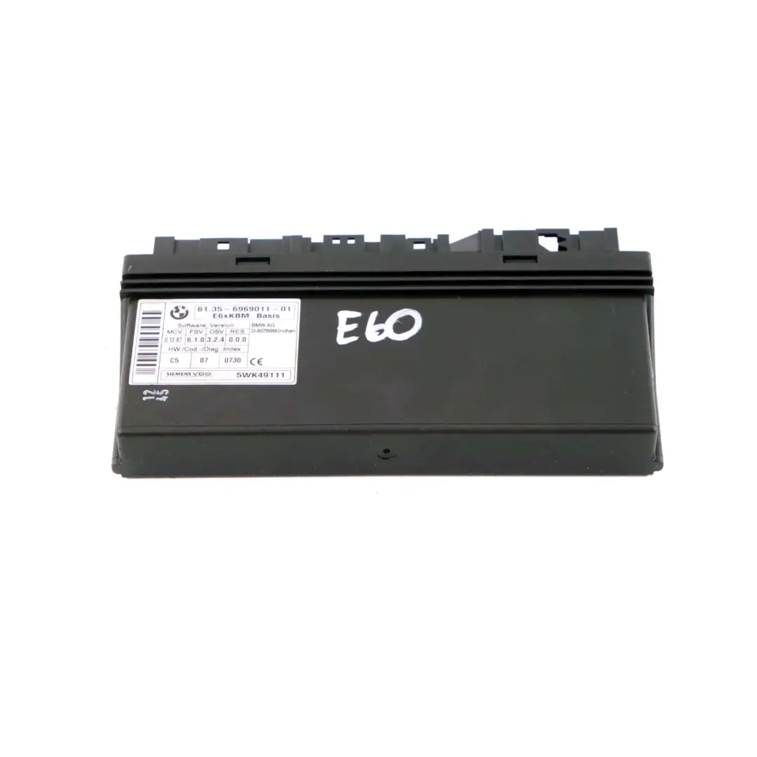 BMW E60 E63 E64 Body Control Module ECU Control Unit - SKU 6969011 - Part number 6969011