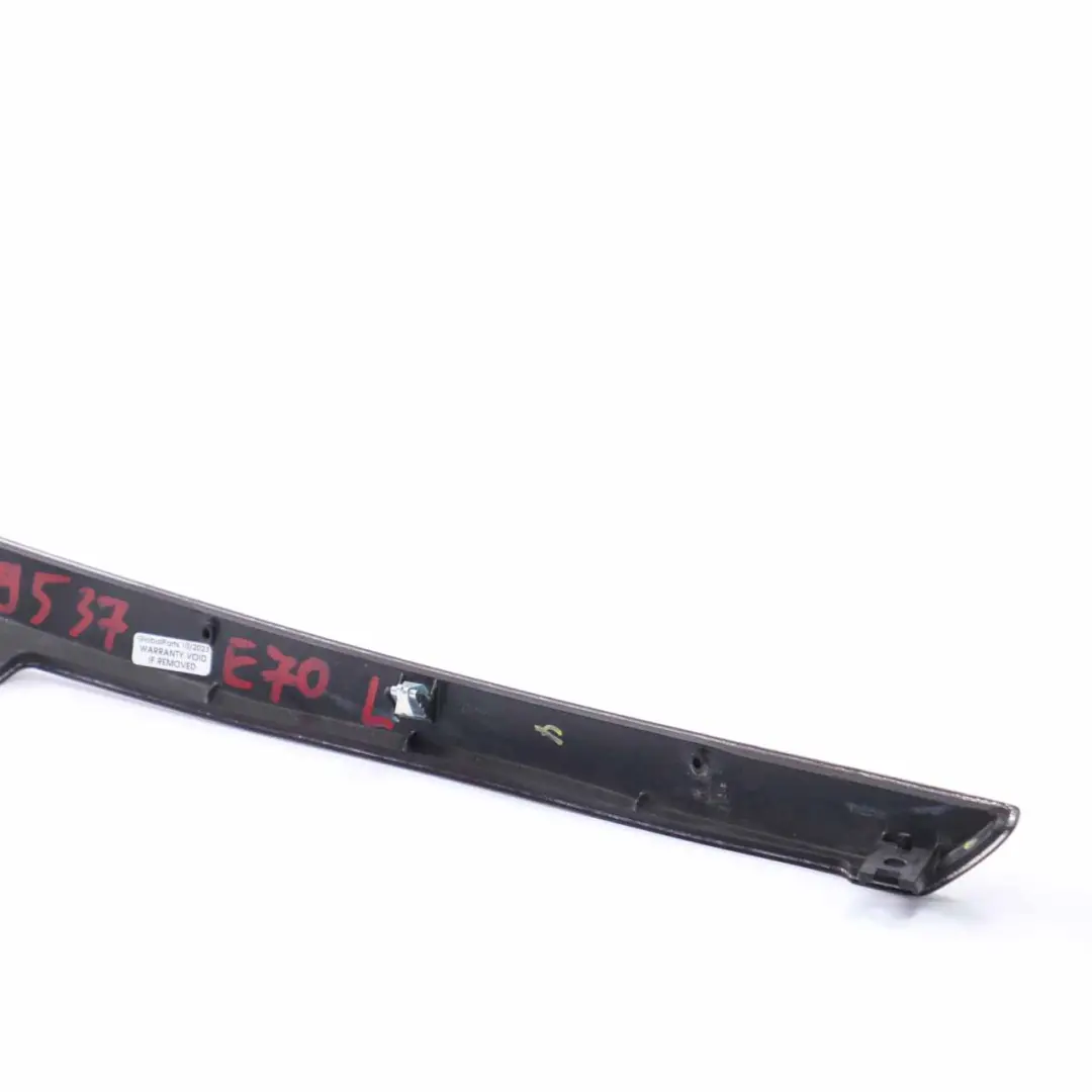 Mittelkonsolen Verkleidung Zierleiste Links Holz Maserung für BMW X5 E70 X6 E71 mit Teilenummer 6969537 BMW X5 E70 X6 E71 Mittelkonsolen Verkleidung Zierleiste Links Holz Maserung - SKU 6969537 - Teilenummer 6969537