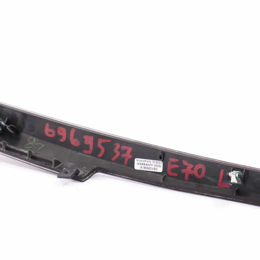  Console Centrale BMW X5 E70 X6 E71 Bande Décorative Gauche Bois Grain Peuplier - SKU 6969537 - Numéro de pièce 6969537