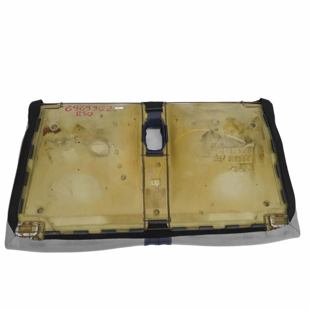 Banco Asiento Trasero Sofá Base Tela Cuero Checkmate para Mini R50 R53 con número de pieza 6969902 Mini R50 R53 Banco Asiento Trasero Sofá Base Tela Cuero Checkmate - SKU 6969902 - Número de pieza 6969902