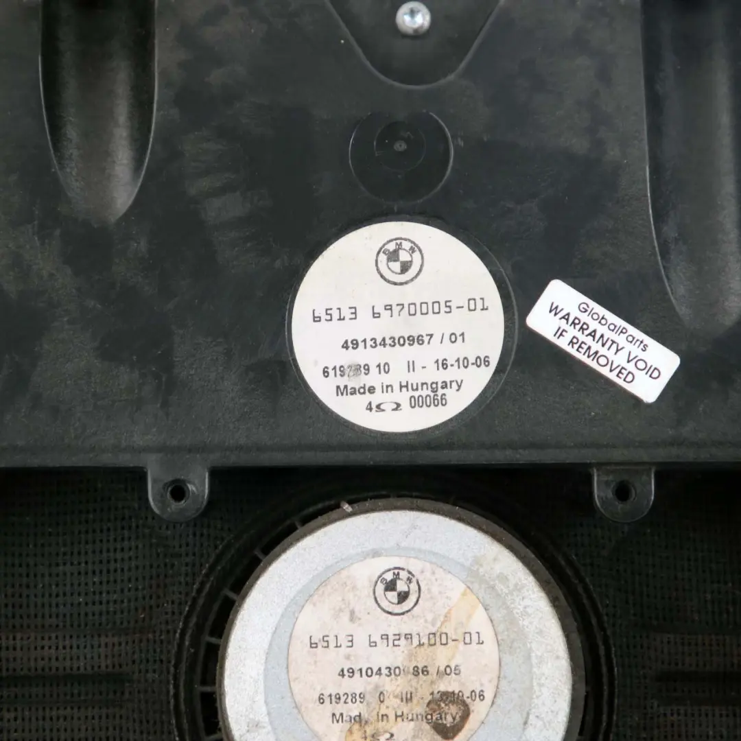 Left N/S Central Bass Stereo System Subwoofer Sound Speaker to BMW E65 E66 with Part number 6970005 BMW E65 E66 Left N/S Central Bass Stereo System Subwoofer Sound Speaker - SKU 6970005-1 - Part number 6970005