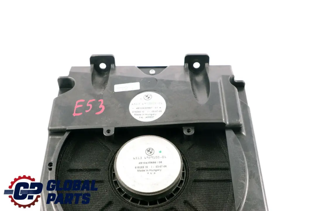 Left N/S Central Bass Stereo System to BMW 7 Series E65 E66 E67 with Part number 6970005 BMW 7 Series E65 E66 E67 Left N/S Central Bass Stereo System - SKU 6970005 - Part number 6970005