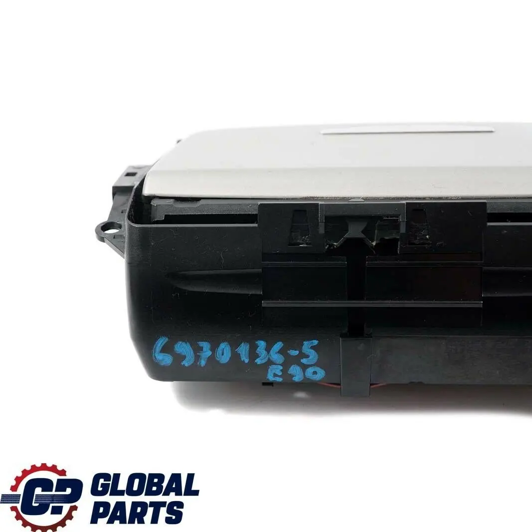 BMW E90 E91 Posacenere Vano Console Centrale Titan 90 Argento - SKU 6970136-5 - Numero di parte 6970136