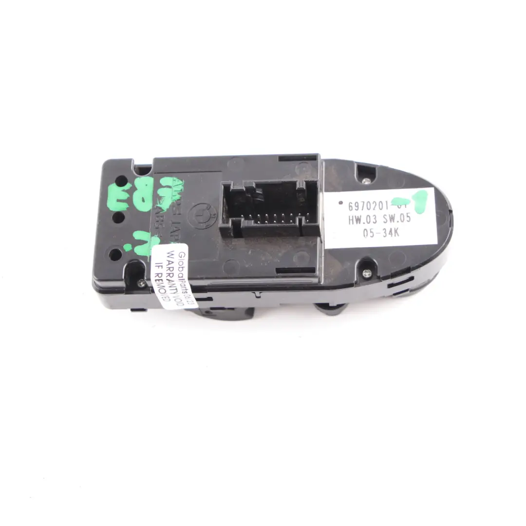 BMW E87 Window Lifter Switch Power Fold Unit Regulator Driver's Side - SKU 6970201-1 - Part number 6970201