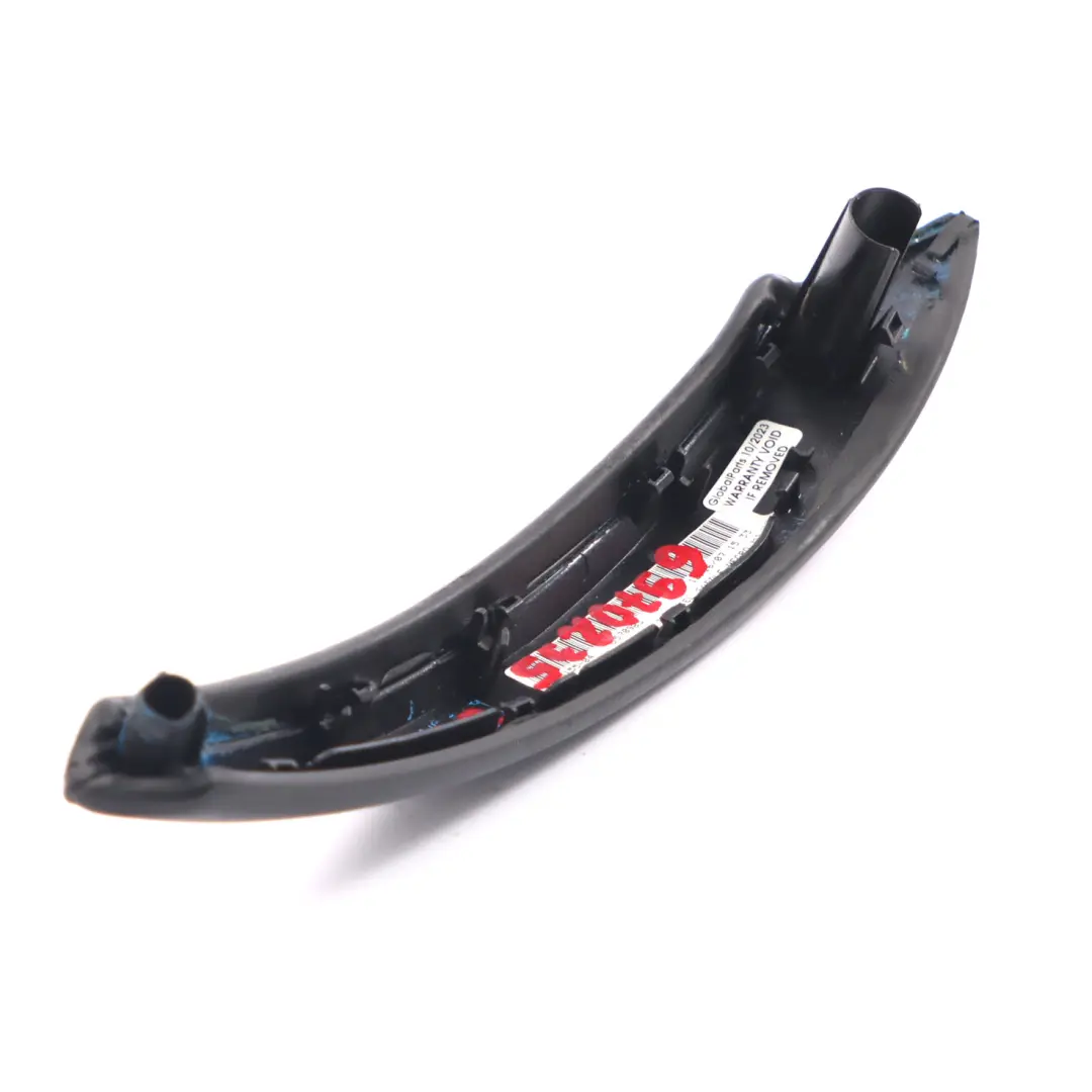 BMW X5 E70 Tür karte Panel Pull Griff Trim links Leder Nappa Schwarz - SKU 6970235 - Teilenummer 6970235