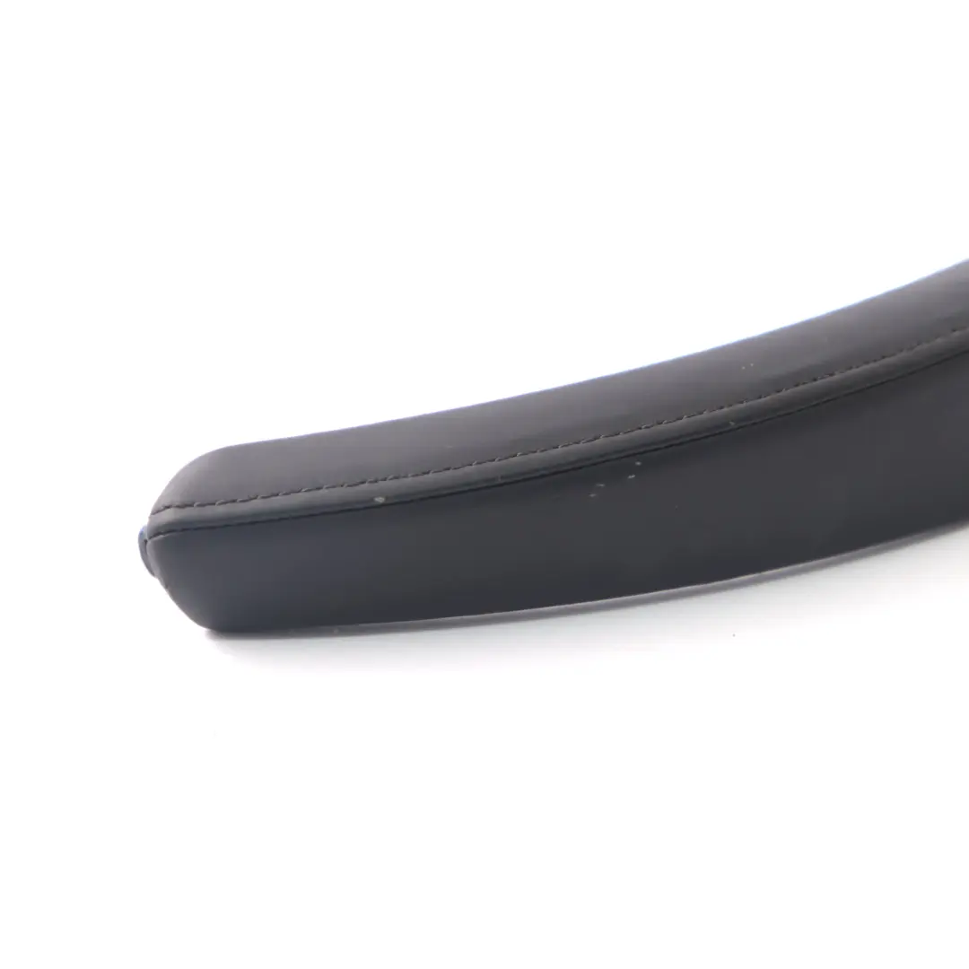 Door Card Panel Pull Handle Trim Right O/S Grab Leather Nappa Black to BMW X5 E70 with Part number 6970236 BMW X5 E70 Door Card Panel Pull Handle Trim Right O/S Grab Leather Nappa Black - SKU 6970236 - Part number 6970236