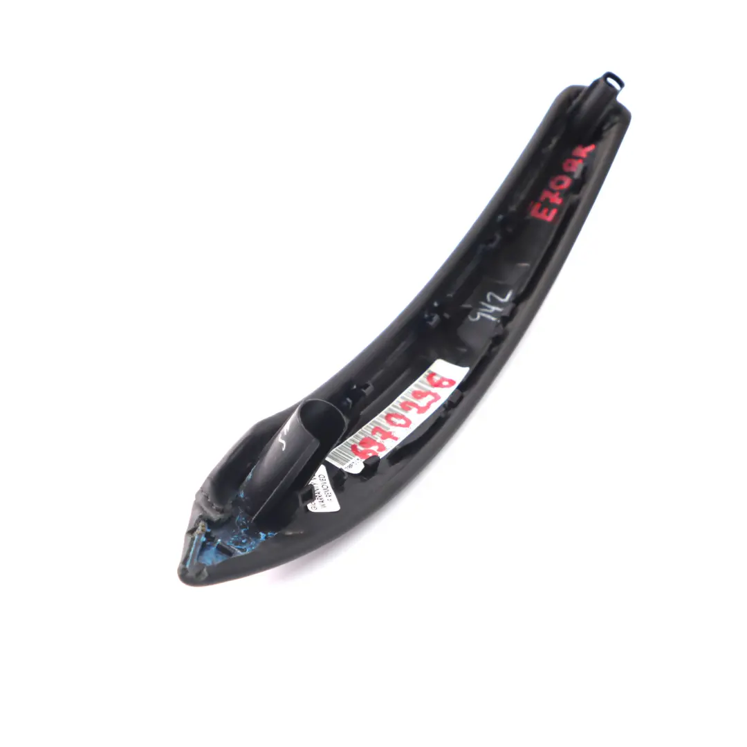 BMW X5 E70 Tarjeta Puerta Tirador Manija Trim Derecho Grab Cuero Nappa Negro - SKU 6970236 - Número de pieza 6970236