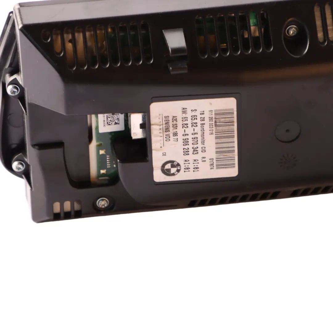 Monitor Wyświetlacz Ekran Deski Rozdzielczej 8,8" do BMW E60 E63 E64 E90 o numerze 6970343 BMW E60 E63 E64 E90 Monitor Wyświetlacz Ekran Deski Rozdzielczej 8,8" - SKU 6970343 - Numer Części 6970343
