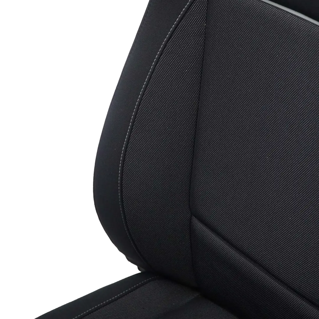 Heizung Bezug Lehne Stoff Vorne Links Sitz Network Anthrazit BMW E87 - SKU 6970531-2 - Teilenummer 6970531