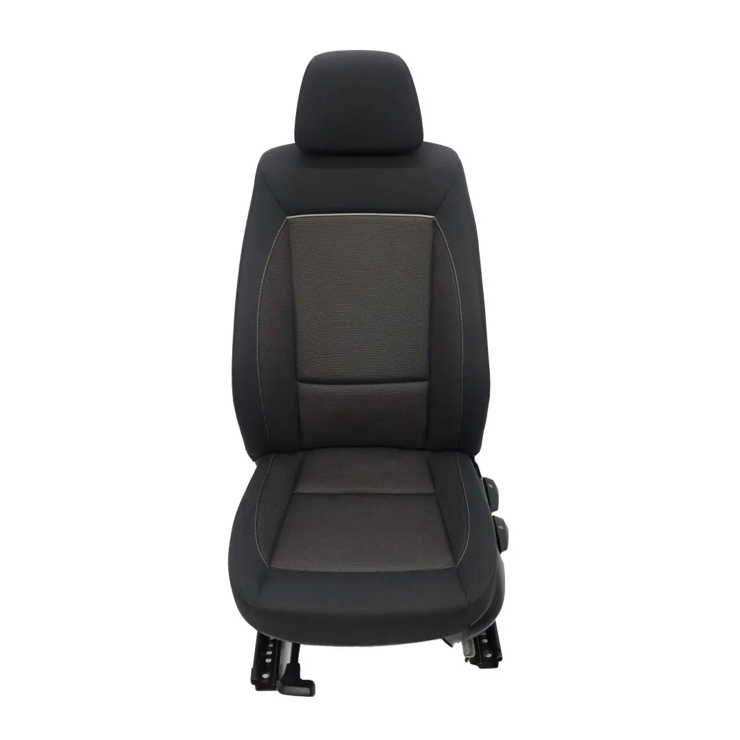  Asiento DelanteroBMW E87 Tela Interior Izquierdo Antracita Red Lumbar - SKU 6970531-3 - Número de pieza 6970531