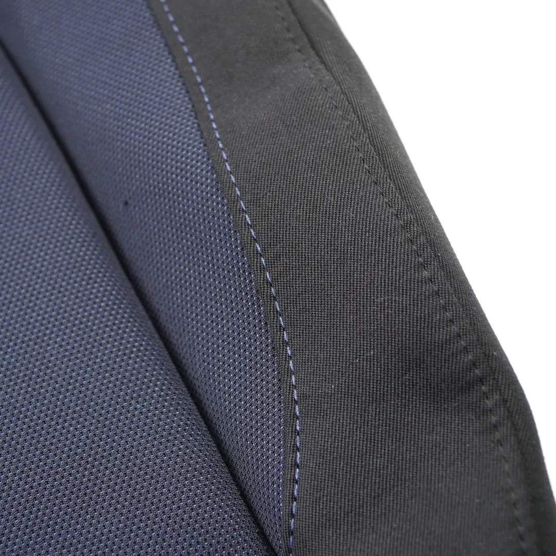 BMW E87 Siège Avant Gauche Droite Cover Tissu Network Monaco Blue - SKU 6970543 - Numéro de pièce 6970543