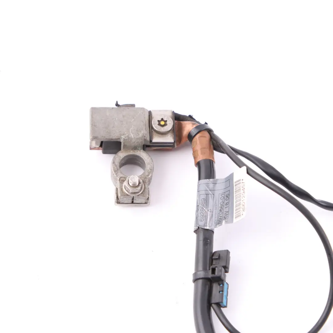 IBS Câblage Fil Négatif Batterie Harness Unite Controle pour BMW E60 à propos du numéro de pièce 6970680 BMW E60 IBS Câblage Fil Négatif Batterie Harness Unite Controle - SKU 6970680 - Numéro de pièce 6970680