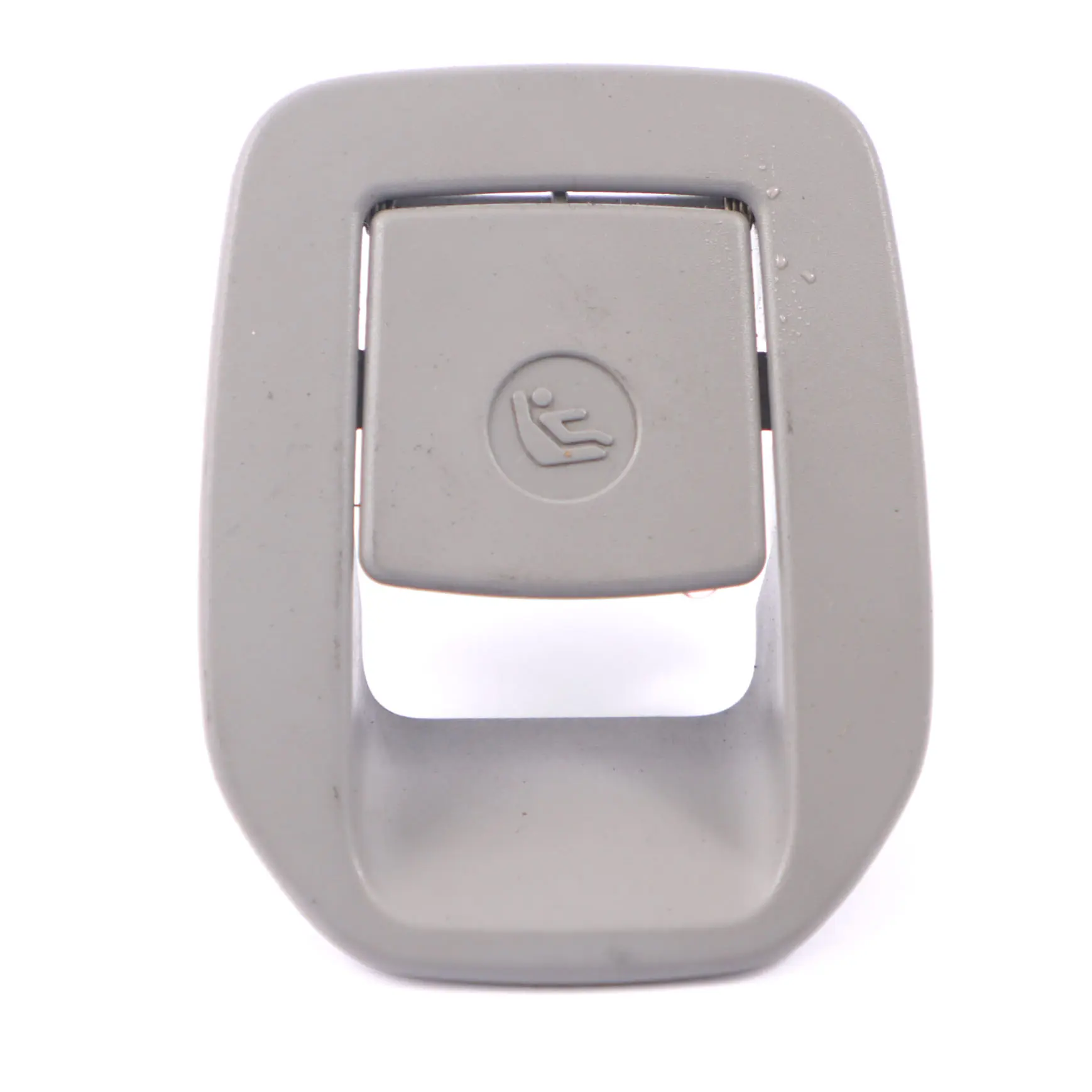 BMW E92 Banco Asiento Trasero Isofix Cubierta de montaje Trim Gris 6970745