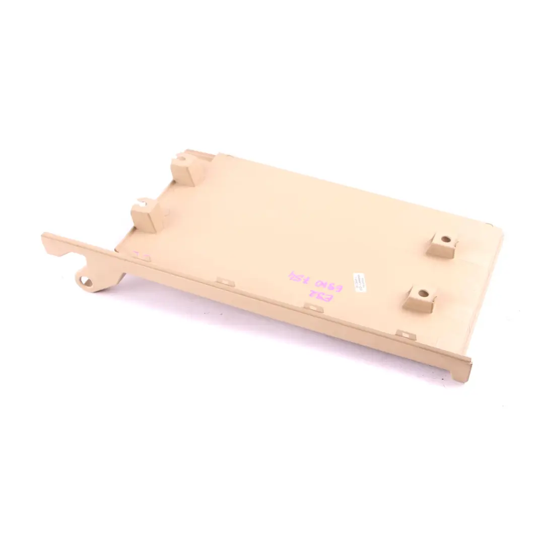 Armrest Centre Trim Cover Panel Creambeige Beige to BMW E92 Rear Seat with Part number 6970754 BMW E92 Rear Seat Armrest Centre Trim Cover Panel Creambeige Beige - SKU 6970754 - Part number 6970754