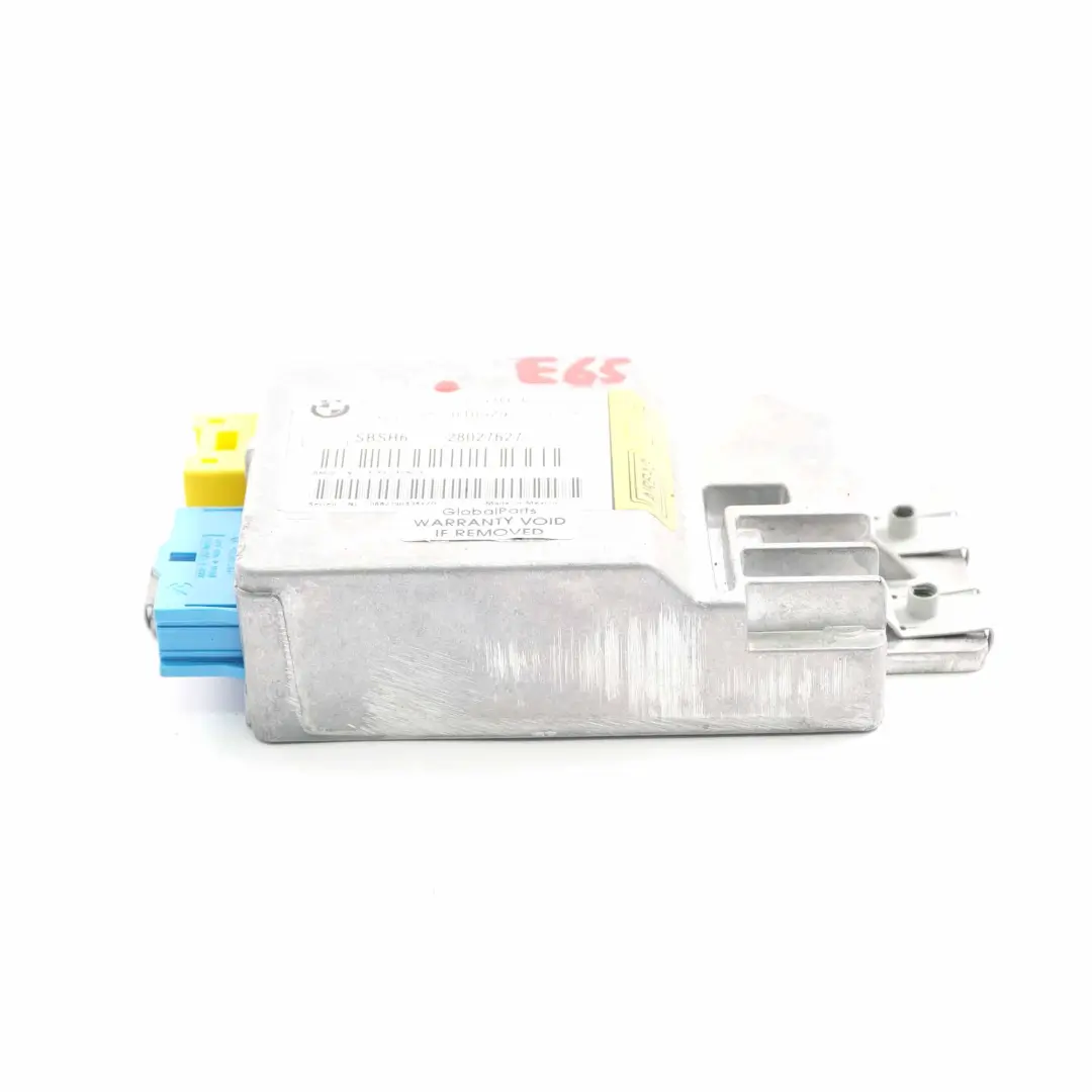 BMW E65 E66 Sensor Colisión Módulo Aire Lado Conductor Pilar B Derecho - SKU 6970895 - Número de pieza 6970895