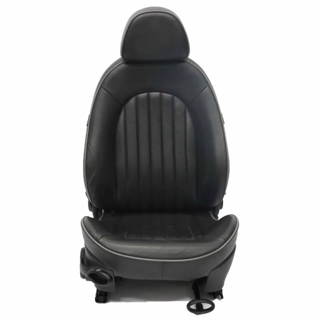 Front Seat Mini R50 R53 Right O/S Leather English Panther Black Park Lane to with Part number 6971122 Front Seat Mini R50 R53 Right O/S Leather English Panther Black Park Lane - SKU 6971122 - Part number 6971122