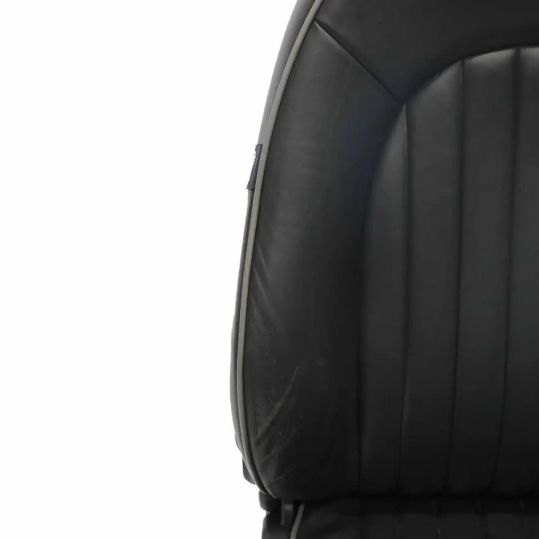 Asiento Delantero Mini R50 R53 Derecho Cuero Pantera Inglesa Negro Park Lane para con número de pieza 6971122 Asiento Delantero Mini R50 R53 Derecho Cuero Pantera Inglesa Negro Park Lane - SKU 6971122 - Número de pieza 6971122