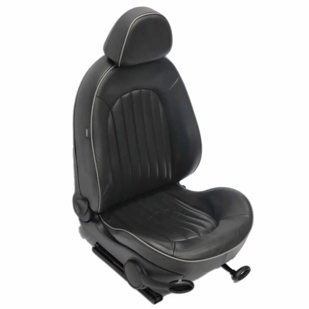 Front Seat Mini R50 R53 Right O/S Leather English Panther Black Park Lane to with Part number 6971122 Front Seat Mini R50 R53 Right O/S Leather English Panther Black Park Lane - SKU 6971122 - Part number 6971122