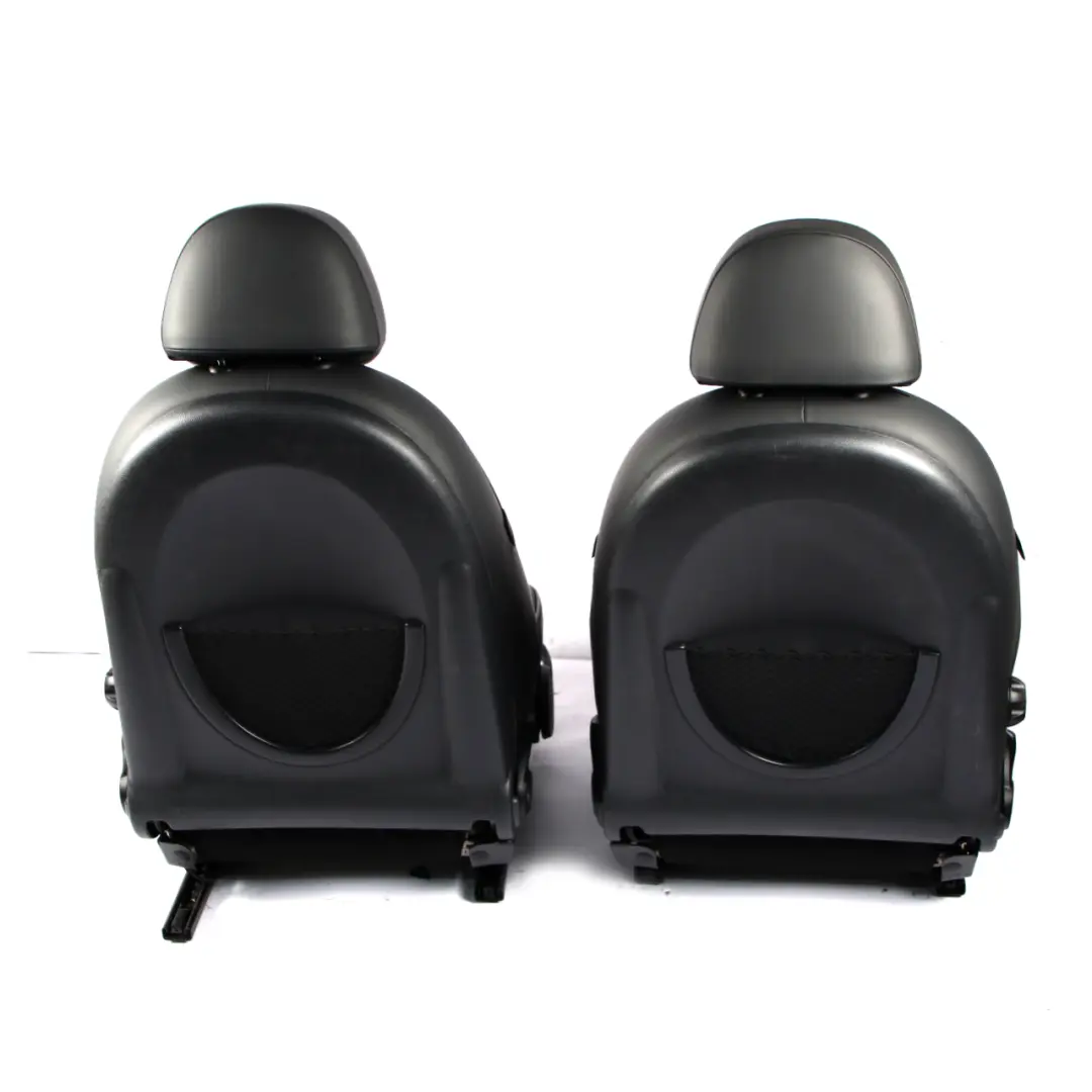  Seats Mini Cooper R50 Leather English Panther Black Front Rear Seat Park Lane - SKU 6971124-1 - Part number 6971124