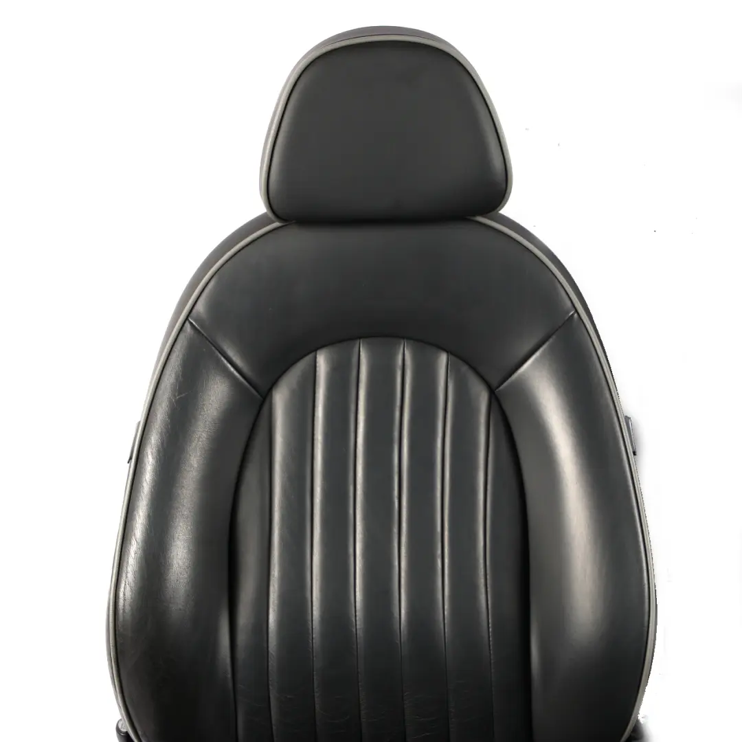 Seats Mini Cooper R50 Leather English Panther Black Front Rear Seat Park Lane to with Part number 6971124 Seats Mini Cooper R50 Leather English Panther Black Front Rear Seat Park Lane - SKU 6971124-1 - Part number 6971124