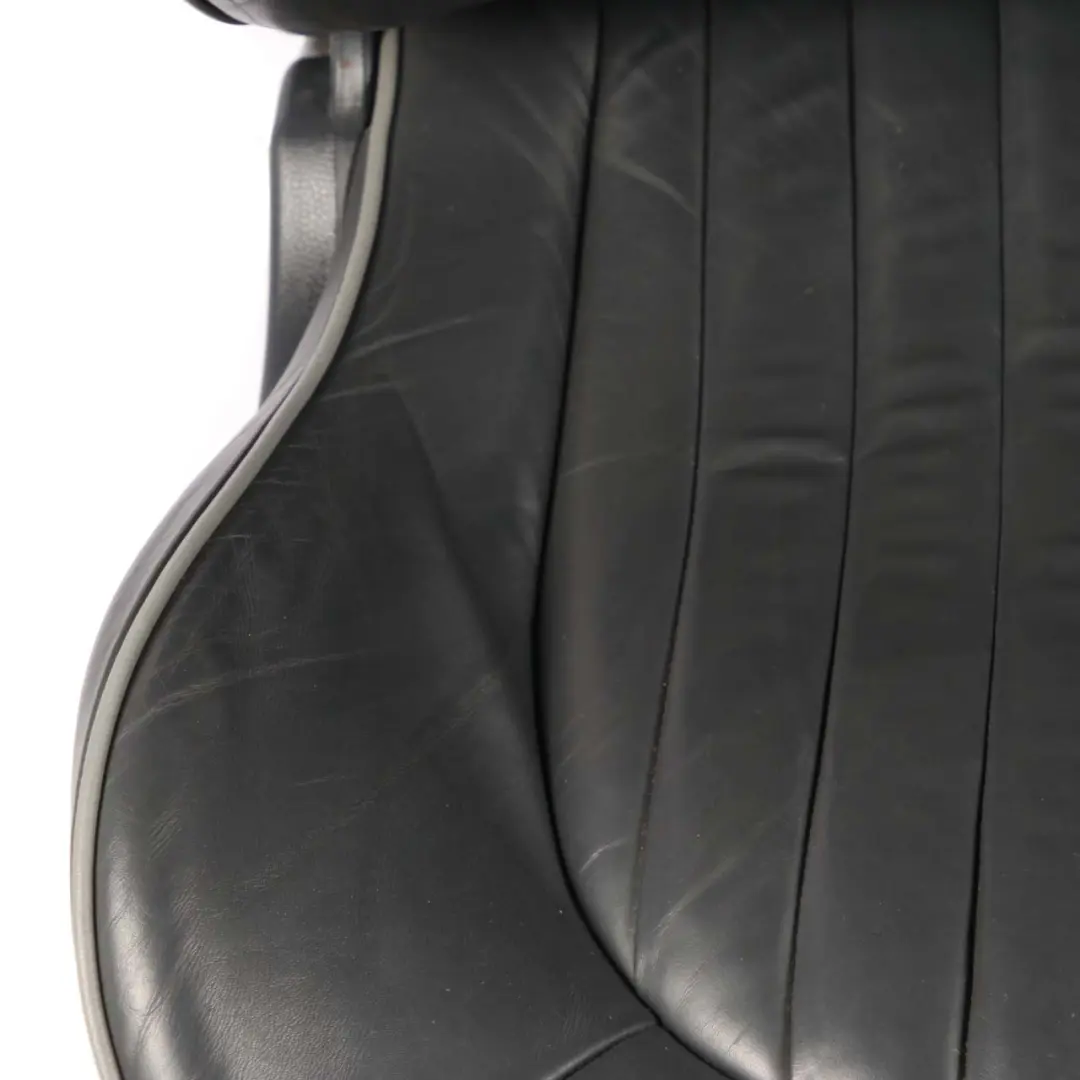  Seats Mini Cooper R50 Leather English Park Lane Panther Black Front Rear Seat - SKU 6971124-2 - Part number 6971124