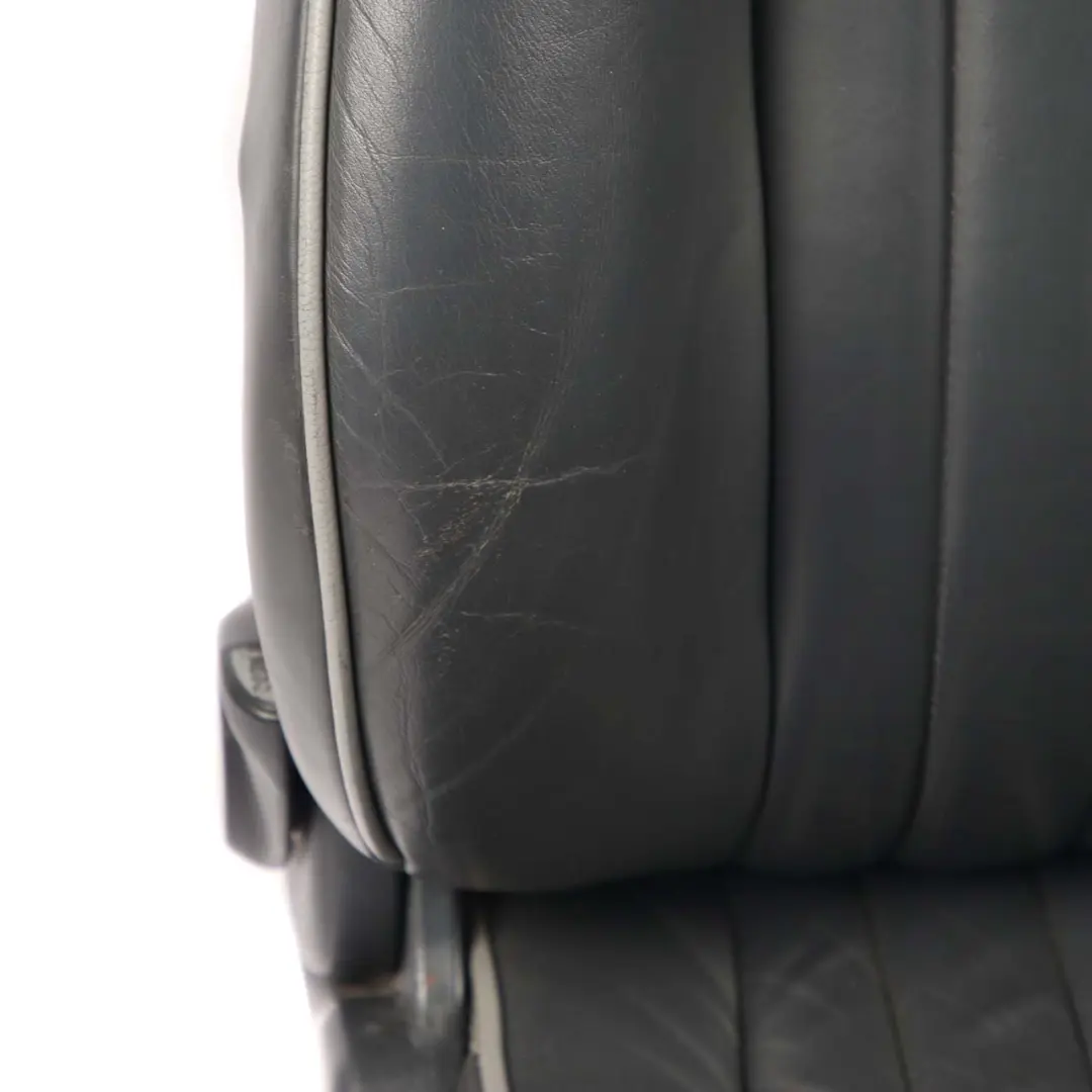  Seats Mini Cooper R50 Leather English Park Lane Panther Black Front Rear Seat - SKU 6971124-2 - Part number 6971124