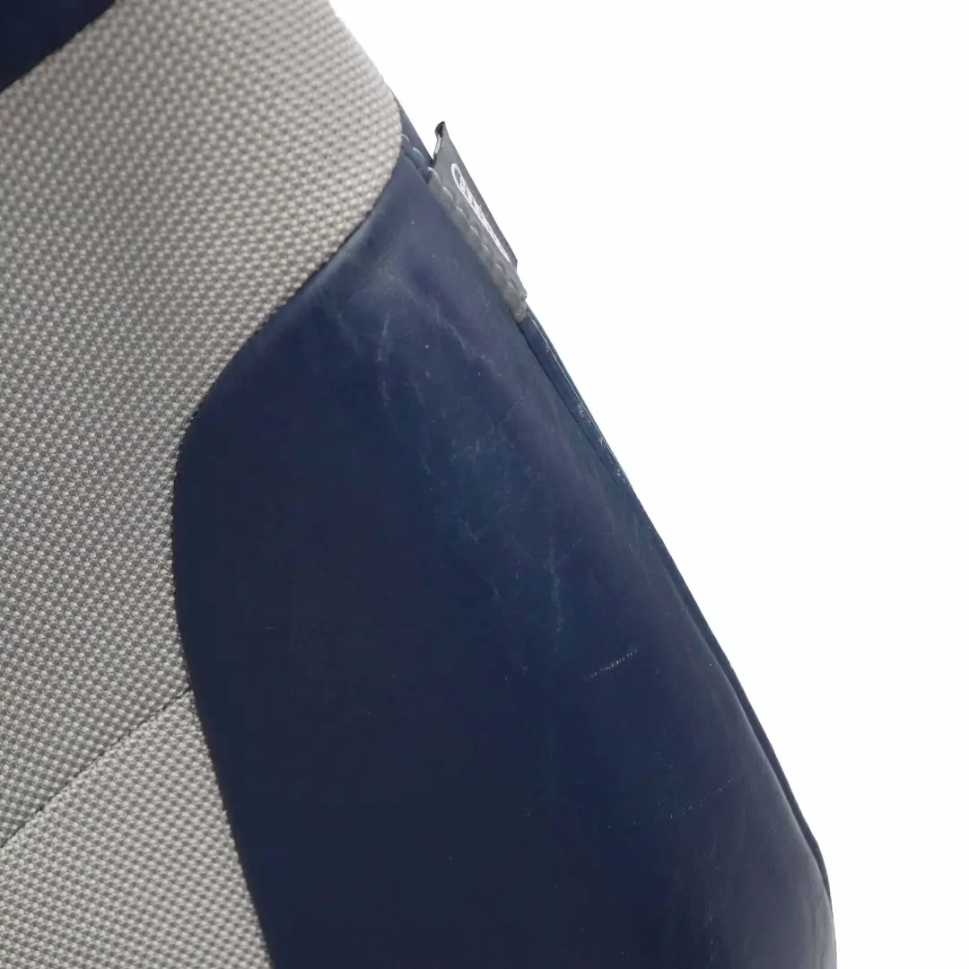  Siège Avant Mini R50 R53 Gauche Chauffé Sport Checkmate Bleu Tissu Cuir - SKU 6971127-1 - Numéro de pièce 6971127