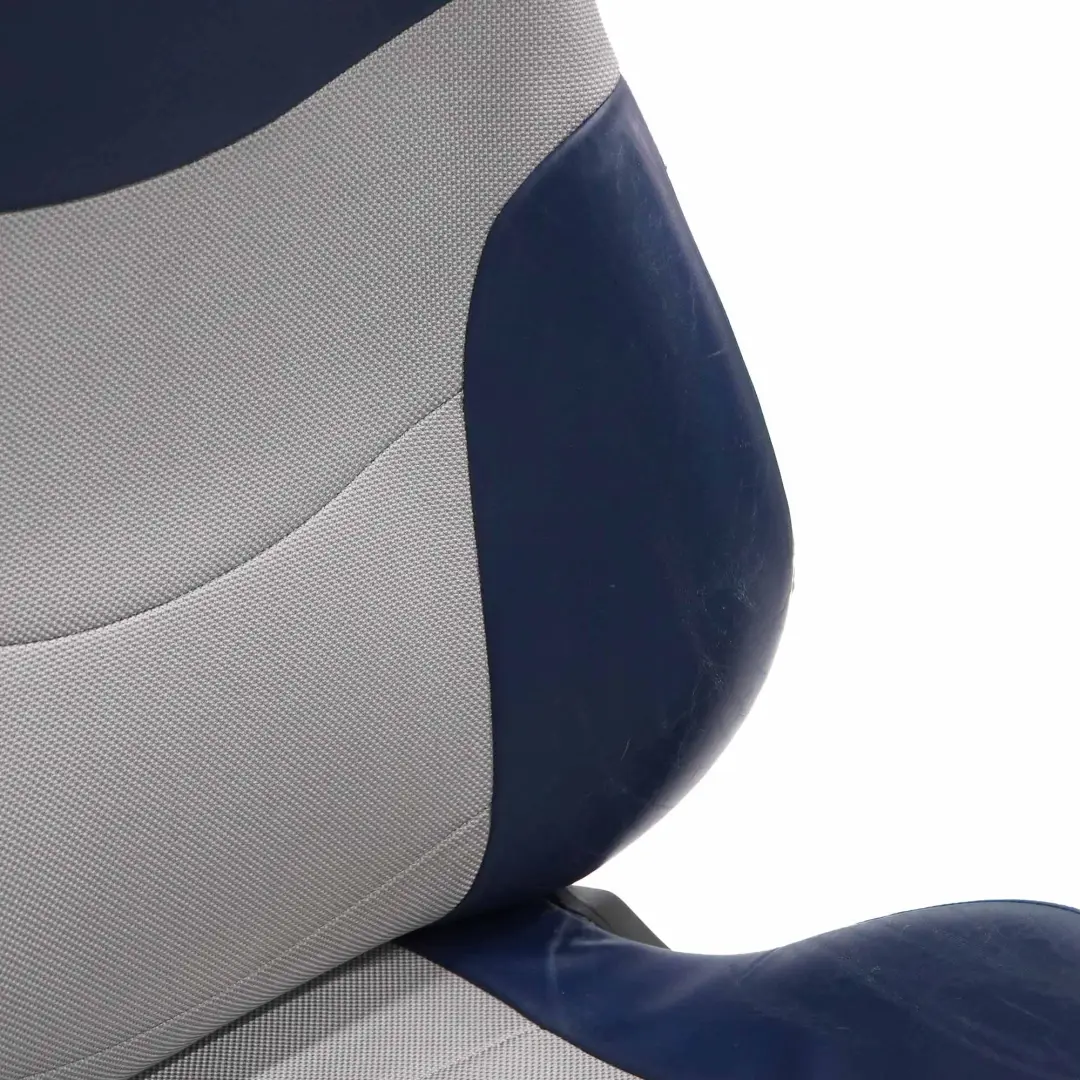  Siège Avant Mini R50 R53 Gauche Chauffé Sport Checkmate Bleu Tissu Cuir - SKU 6971127-1 - Numéro de pièce 6971127