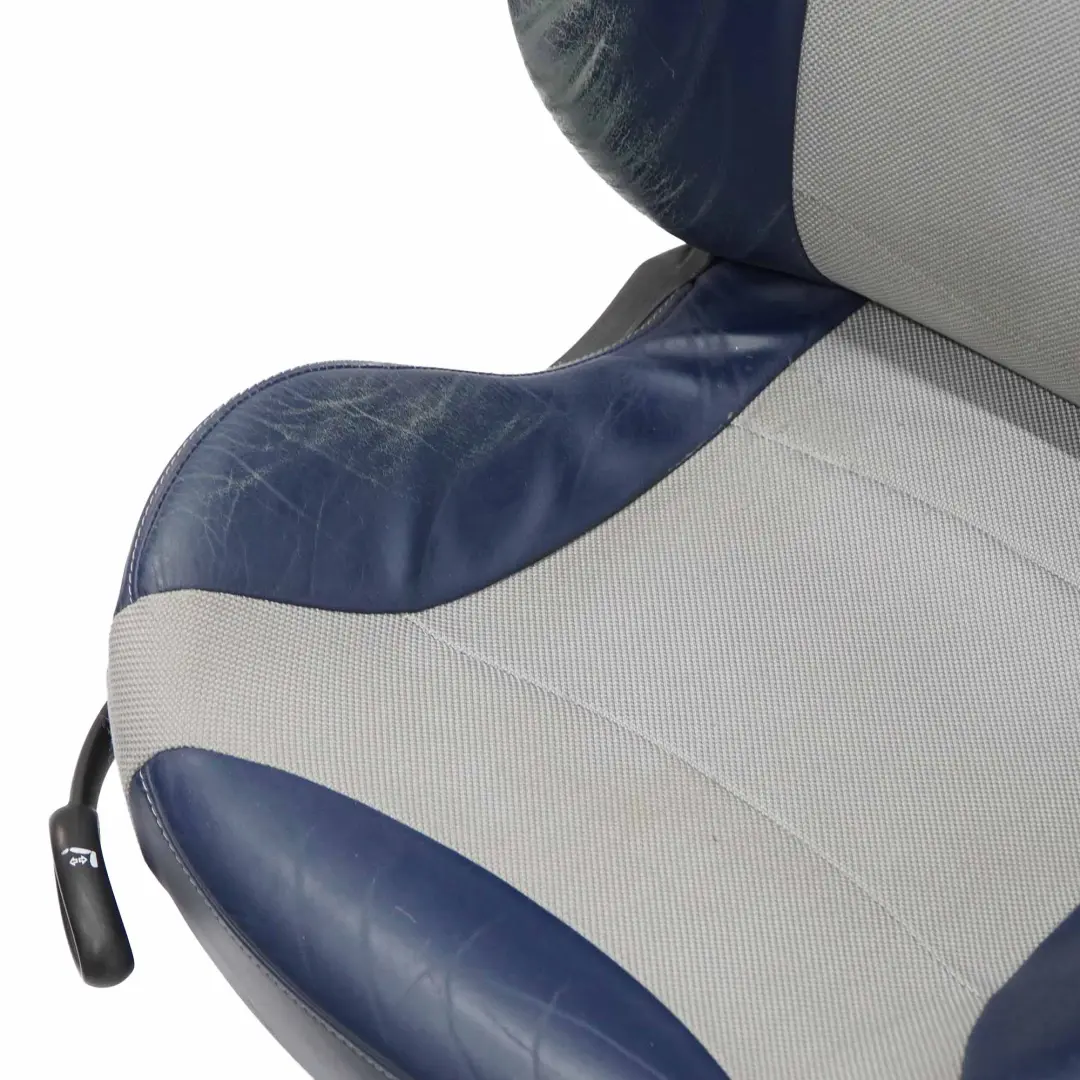 Vordersitz Mini R50 R53 Rechts O/S Beheizt Sport Checkmate Blau Stoff Leder für mit Teilenummer 6971128 Vordersitz Mini R50 R53 Rechts O/S Beheizt Sport Checkmate Blau Stoff Leder - SKU 6971128-1 - Teilenummer 6971128