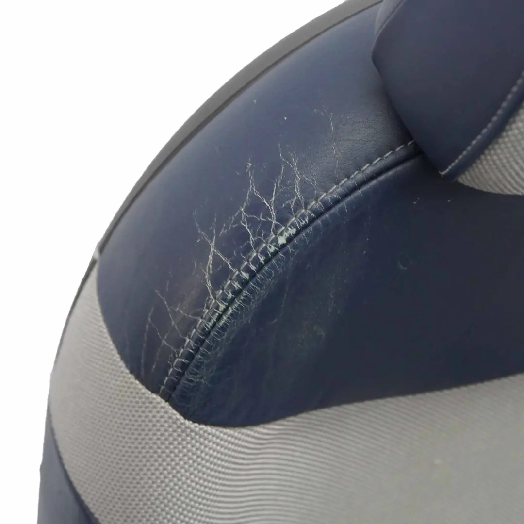  Asiento Mini R50 R53 Derecho Calefaccionado Sport Checkmate Azul Tela Cuero - SKU 6971128-1 - Número de pieza 6971128