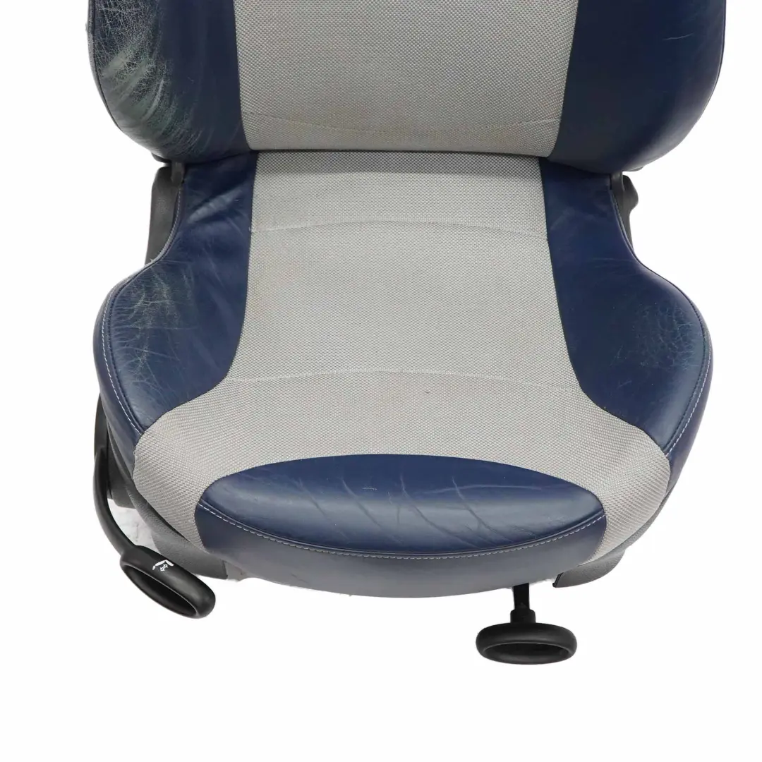 Siège Avant Mini R50 R53 Droit Chauffé Sport Checkmate Bleu Tissu Cuir pour à propos du numéro de pièce 6971128 Siège Avant Mini R50 R53 Droit Chauffé Sport Checkmate Bleu Tissu Cuir - SKU 6971128-1 - Numéro de pièce 6971128