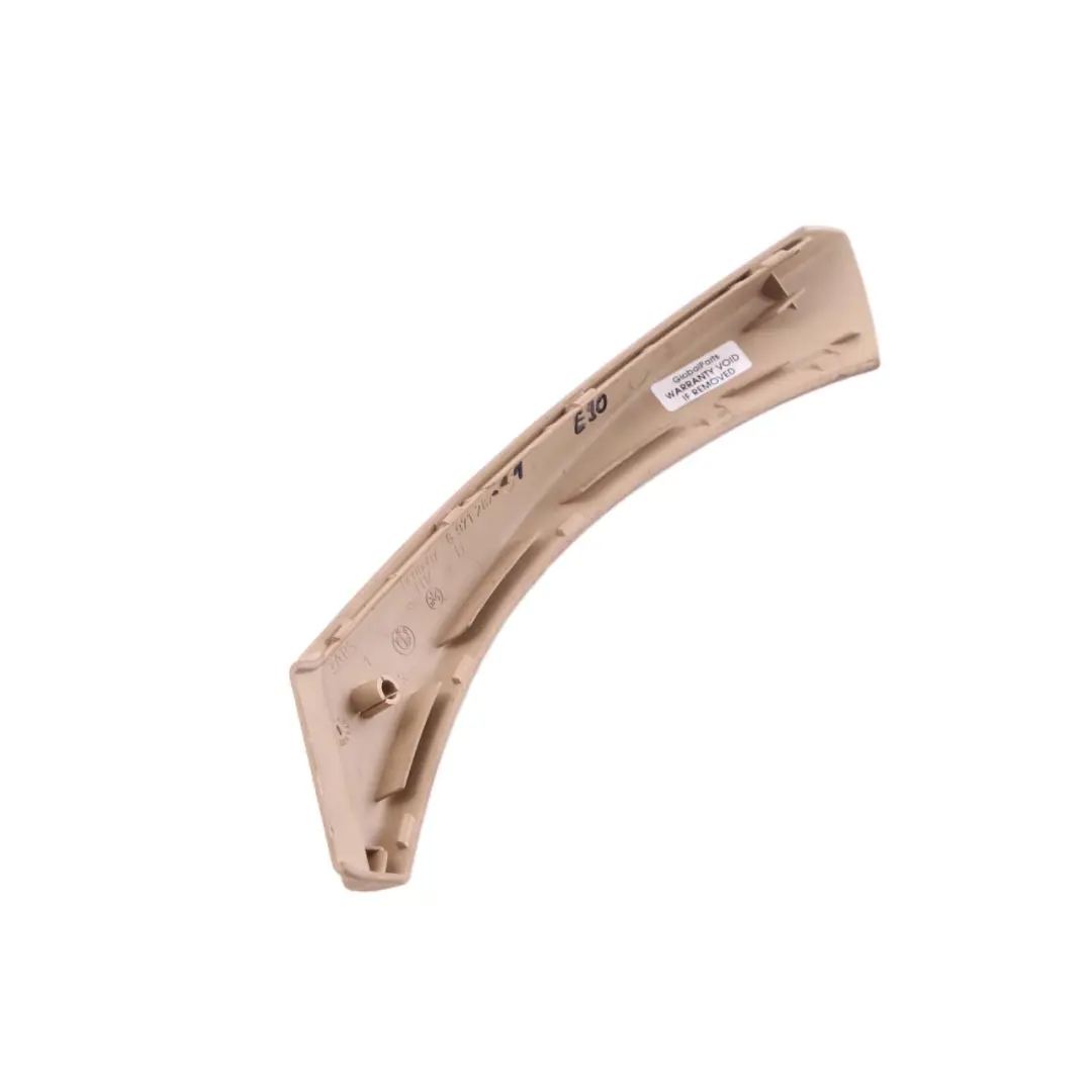 Poignee de porte interieure gauche Beige pour BMW E90 E90N E91 E91N E92 à propos du numéro de pièce 6971287 BMW E90 E90N E91 E91N E92 Poignee de porte interieure gauche Beige - SKU 6971287-1 - Numéro de pièce 6971287