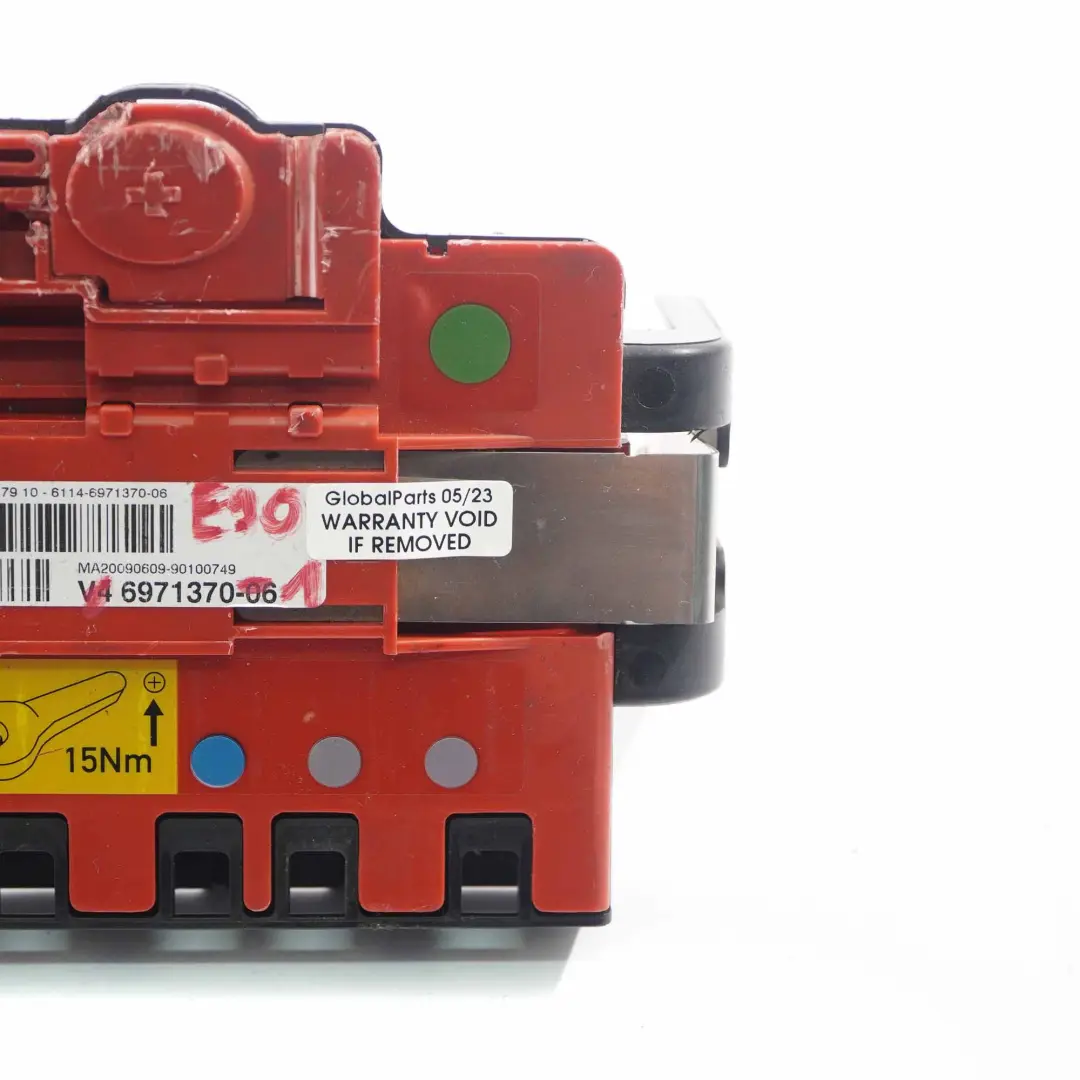 Caja distribución de energía para BMW E81 E82 X1 E84 E87 E90 E91 E92 con número de pieza 6971370 BMW E81 E82 X1 E84 E87 E90 E91 E92 Caja distribución de energía - SKU 6971370-1 - Número de pieza 6971370