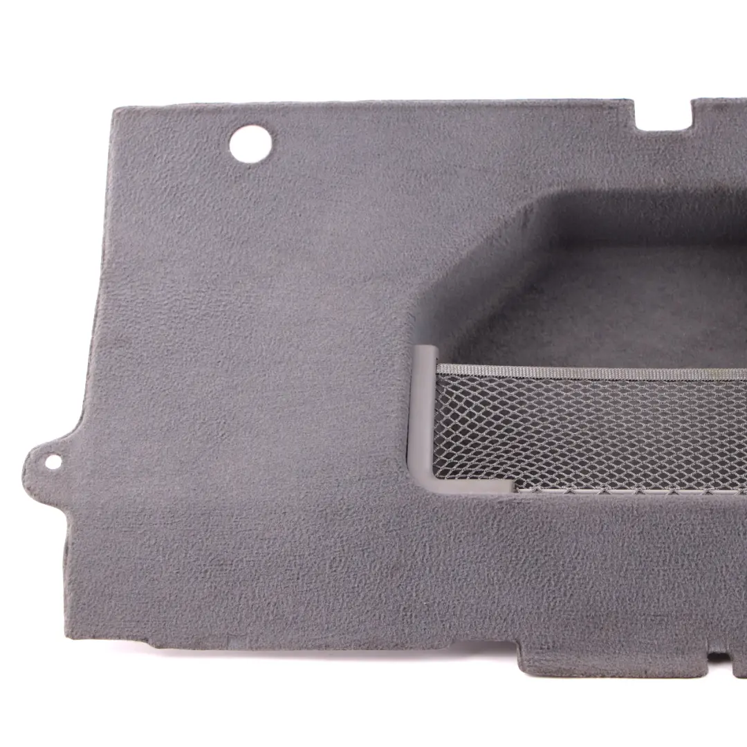 Panel Interior Trim Trunk Boot Partition Bulkhead Gris para BMW E93 Convertible con número de pieza 6971569 BMW E93 Convertible Panel Interior Trim Trunk Boot Partition Bulkhead Gris - SKU 6971569 - Número de pieza 6971569