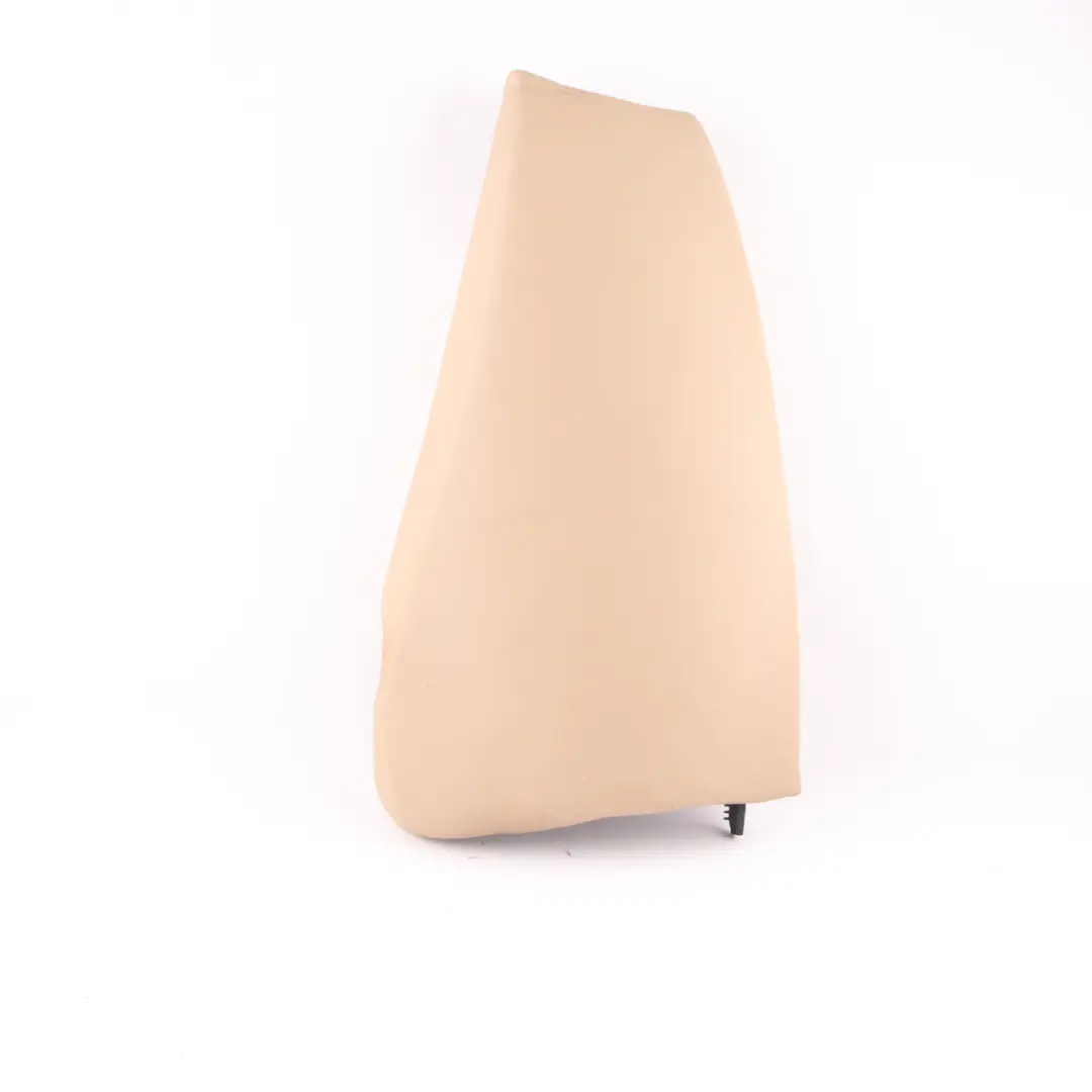 Side Finisher Rear Seat Bench Left N/S Touring Leather Beige to BMW E91 LCI with Part number 6971685 BMW E91 LCI Side Finisher Rear Seat Bench Left N/S Touring Leather Beige - SKU 6971685 - Part number 6971685