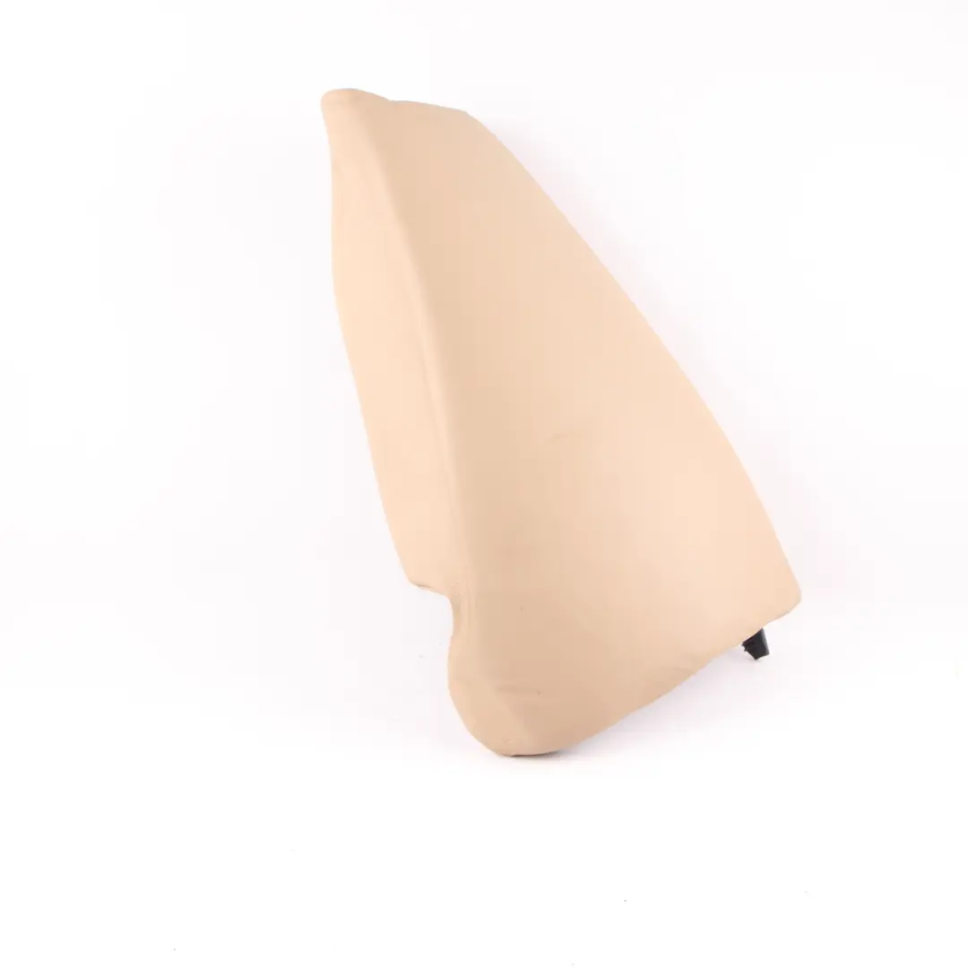 Side Finisher Rear Seat Bench Left N/S Touring Leather Beige to BMW E91 LCI with Part number 6971685 BMW E91 LCI Side Finisher Rear Seat Bench Left N/S Touring Leather Beige - SKU 6971685 - Part number 6971685