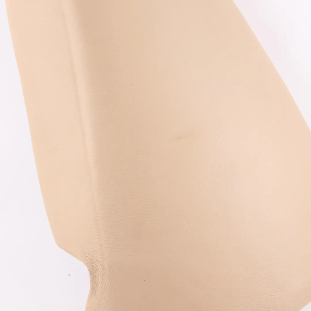 Side Finisher Rear Seat Bench Left N/S Touring Leather Beige to BMW E91 LCI with Part number 6971685 BMW E91 LCI Side Finisher Rear Seat Bench Left N/S Touring Leather Beige - SKU 6971685 - Part number 6971685