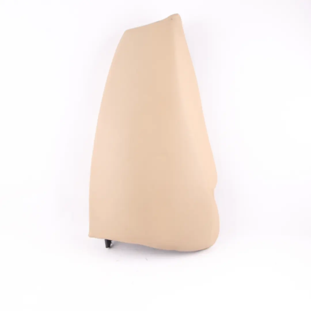 Side Finisher Rear Seat Bench Right O/S Touring Leather Beige to BMW E91 LCI with Part number 6971686 BMW E91 LCI Side Finisher Rear Seat Bench Right O/S Touring Leather Beige - SKU 6971686 - Part number 6971686