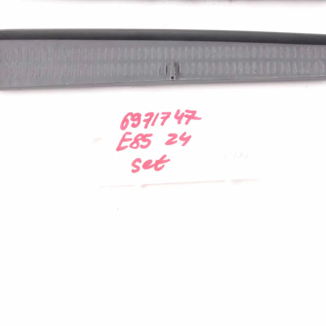 BMW Z4 E85 Door Card Tray Trim Rubber Insert Mat Covers Set Left Right N/O/S - SKU 6971747 - Part number 6971747